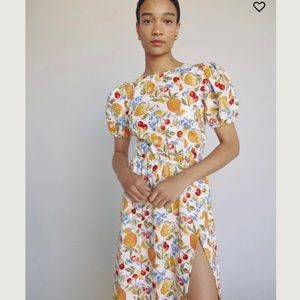 🌿|NWT| Reformation Anneliese Linen Dress